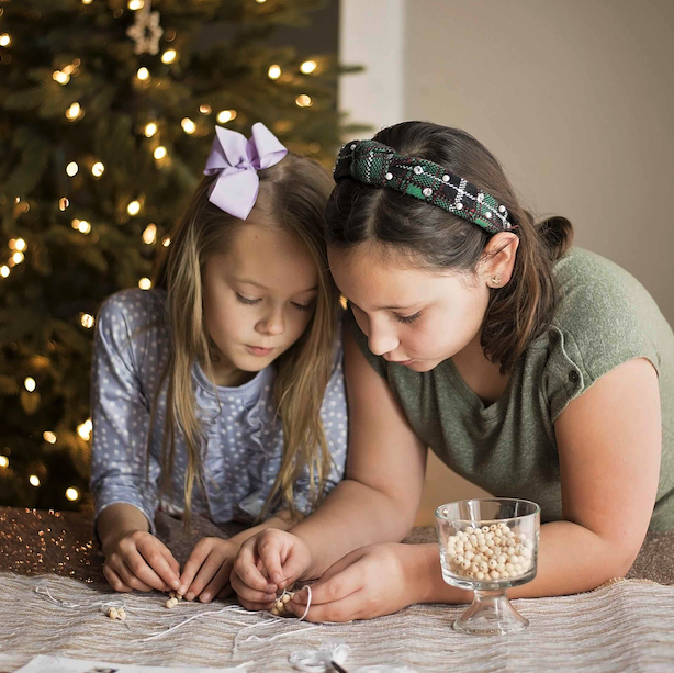 This month's craft kit contents and supplies