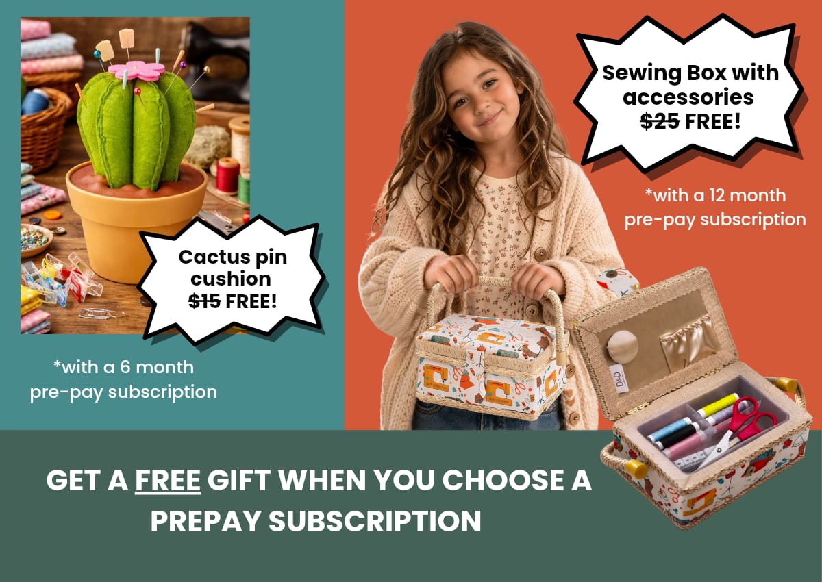 Free Gifts with Prepay Memberships