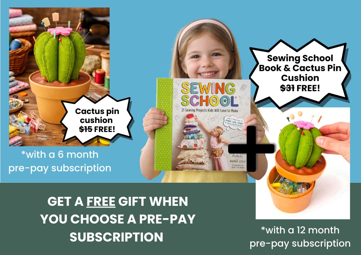 Free Gifts with Prepay Memberships