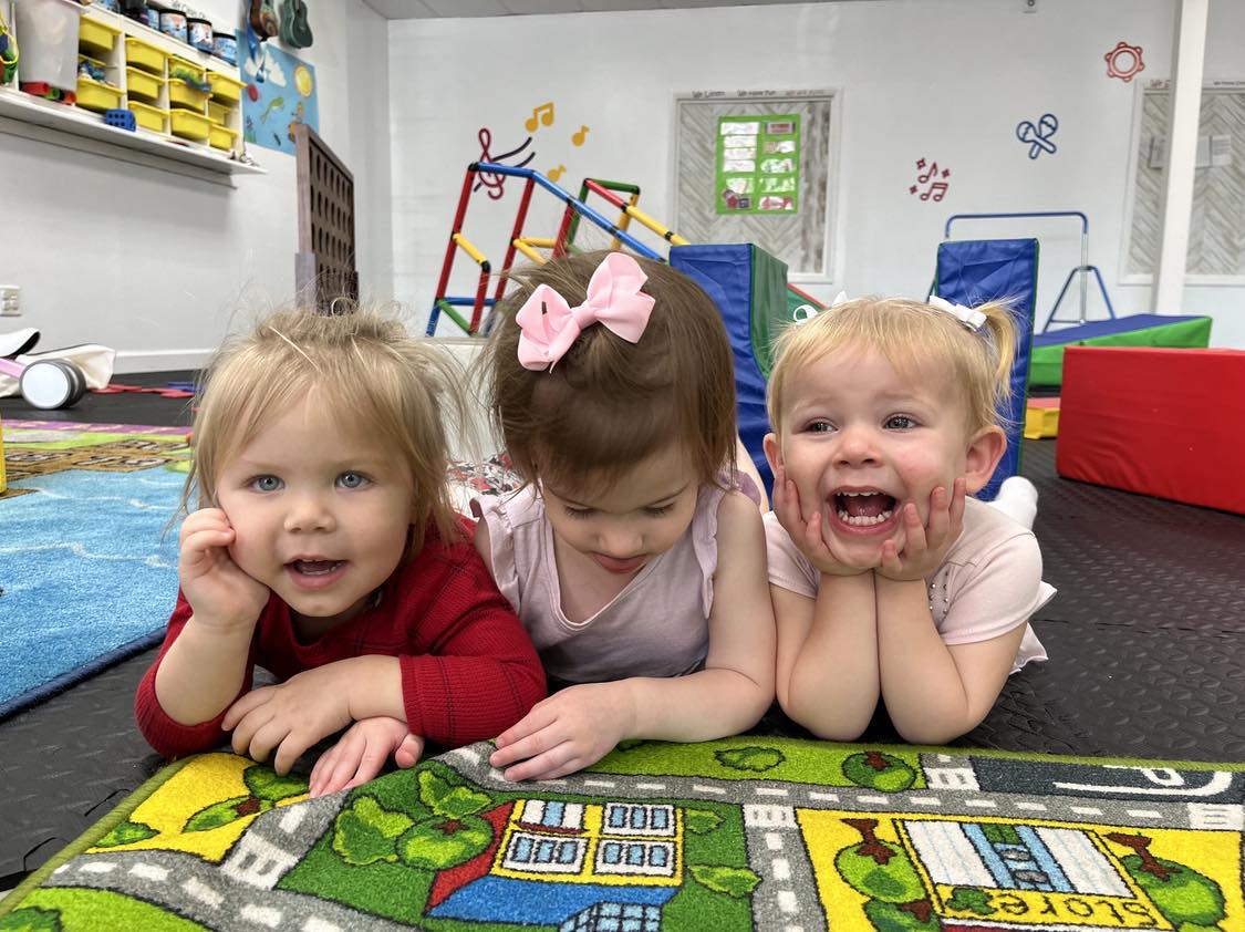 Music class with toddlers and caregivers