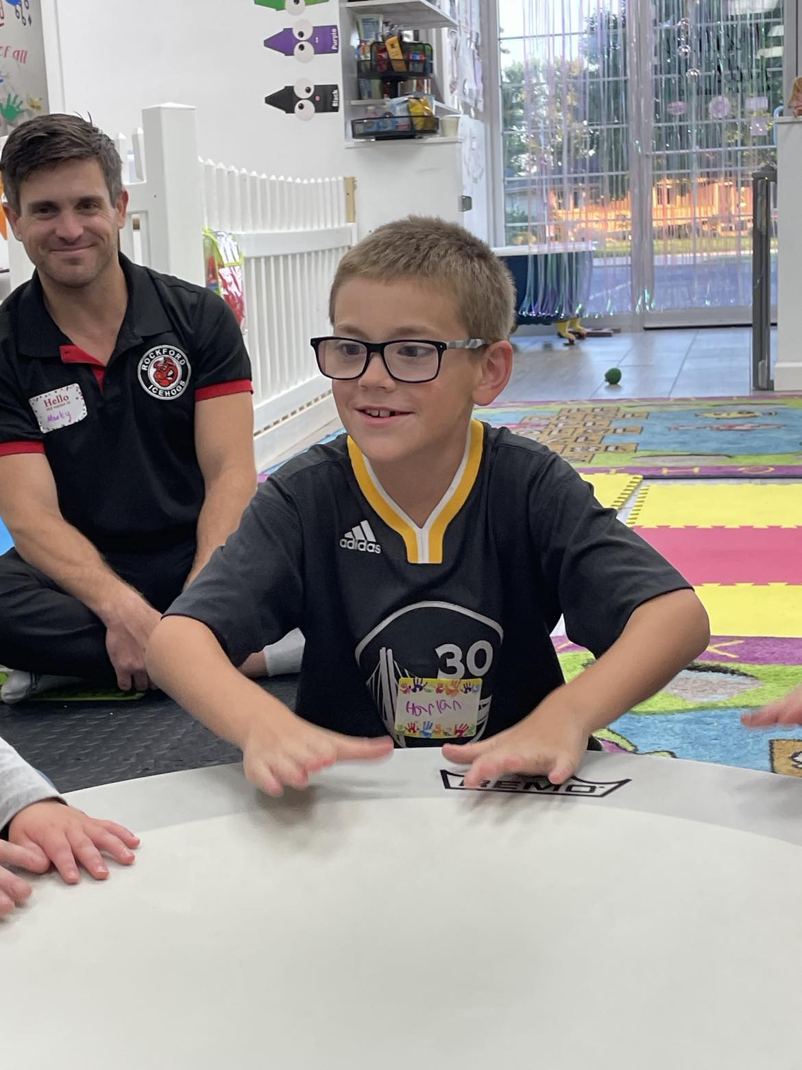 Creative sensory play with children