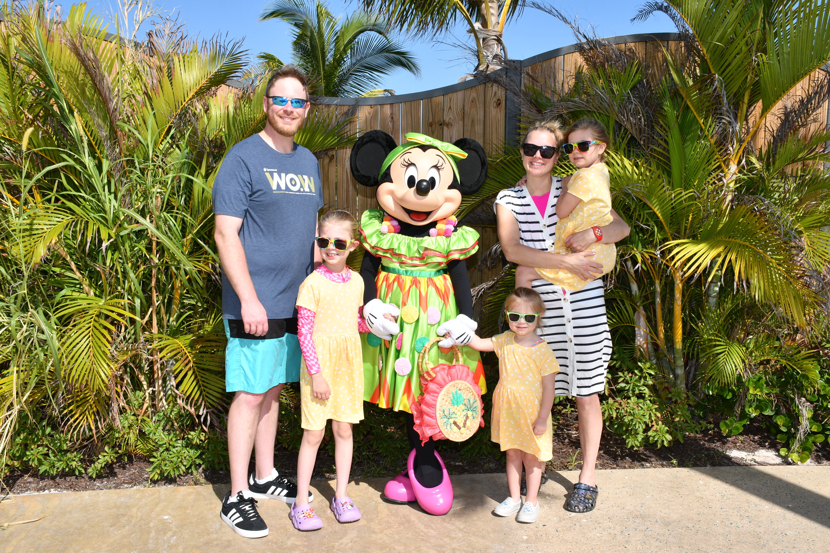 The Play Time Crate family enjoying Disney together