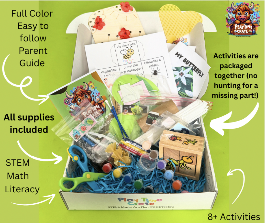 Play Time Crate educational activities for kids