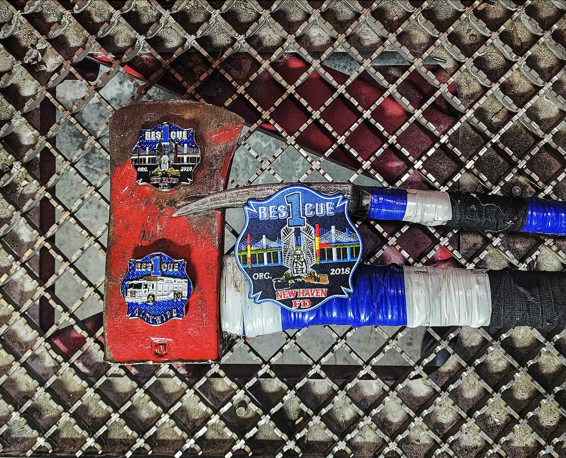 New Haven Rescue 1 - Whitney Station coin and patch