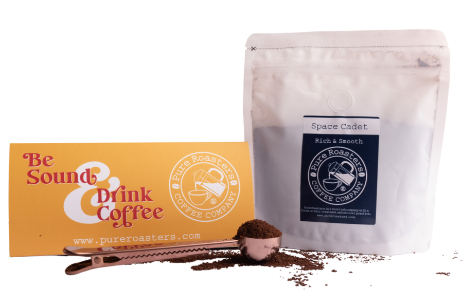 Pure Roasters Coffee package