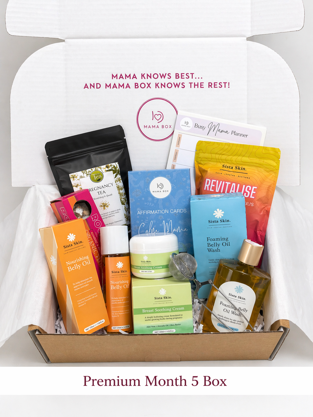 Past Mama Box contents