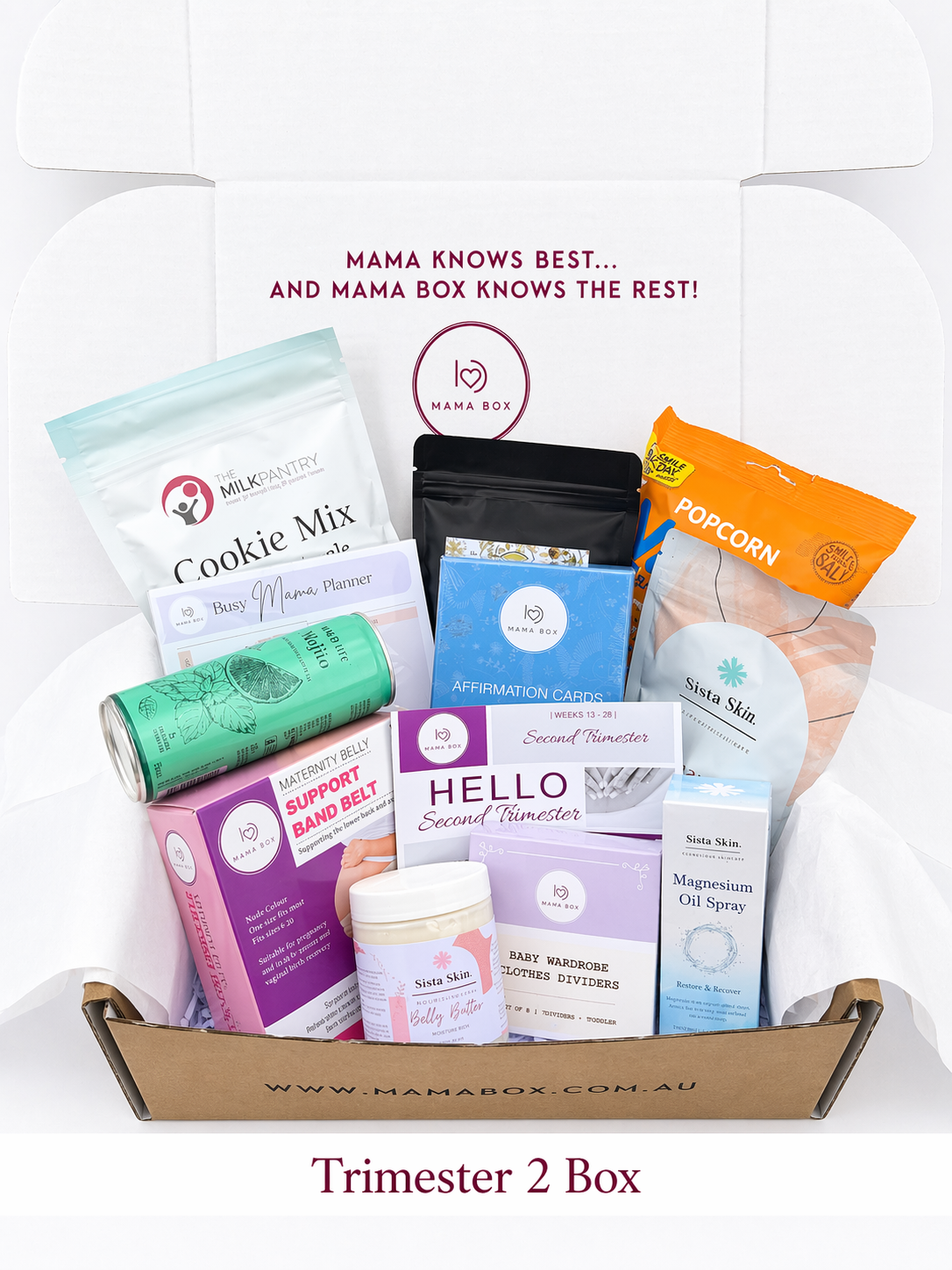 Past Mama Box contents