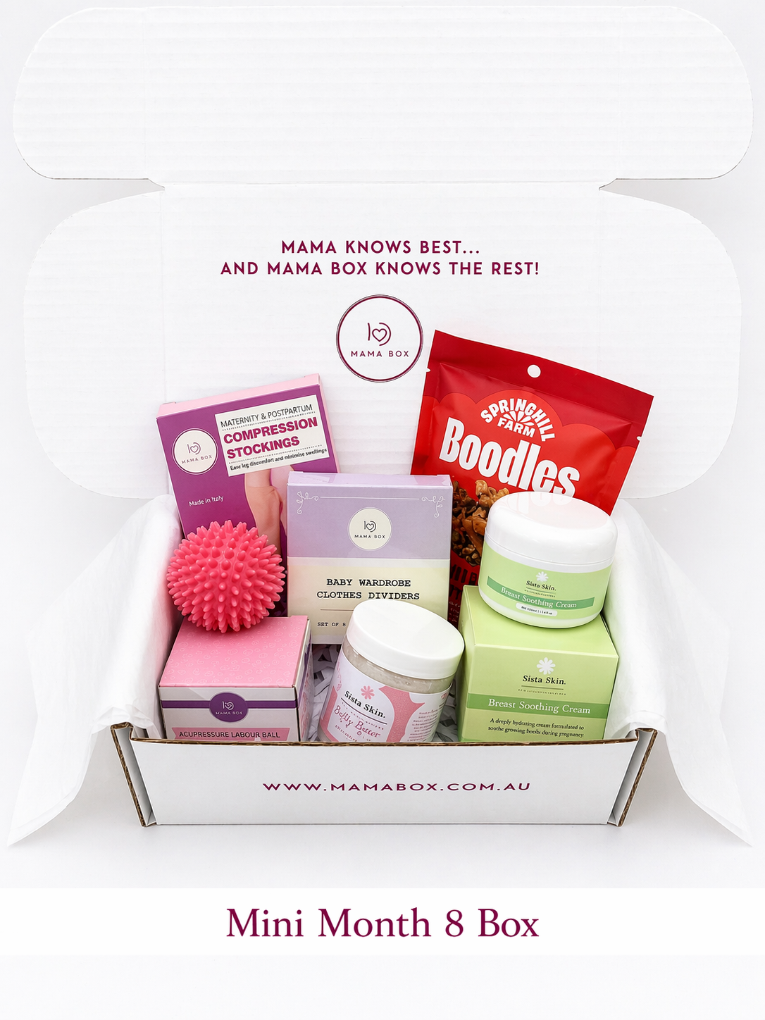 Past Mama Box contents