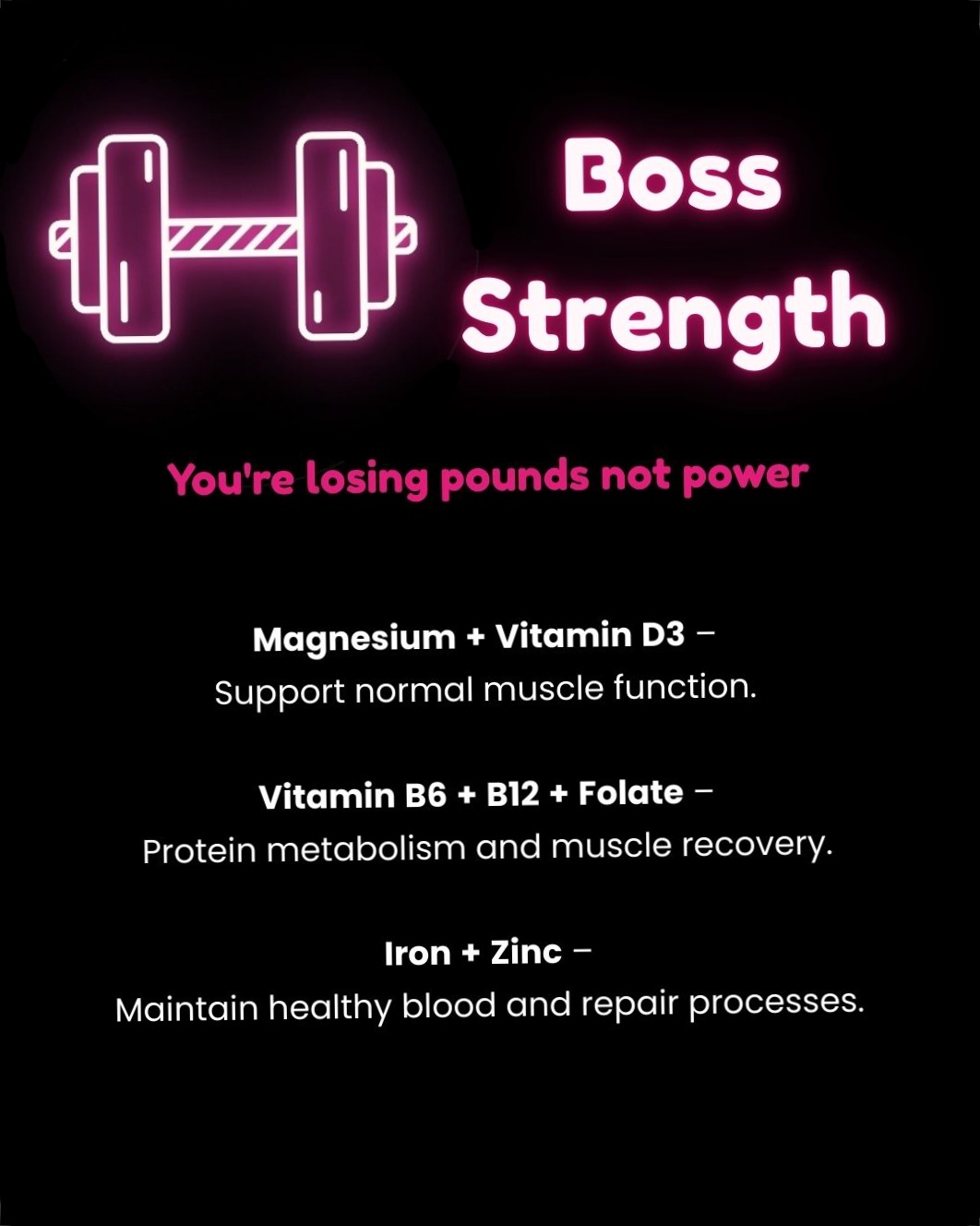 Strength benefit