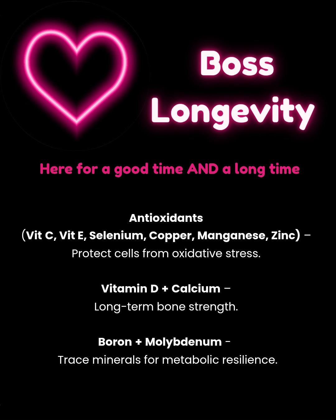 Longevity benefit