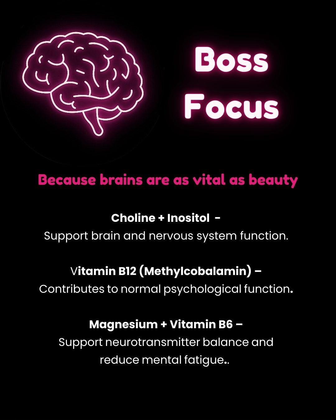 Focus benefit