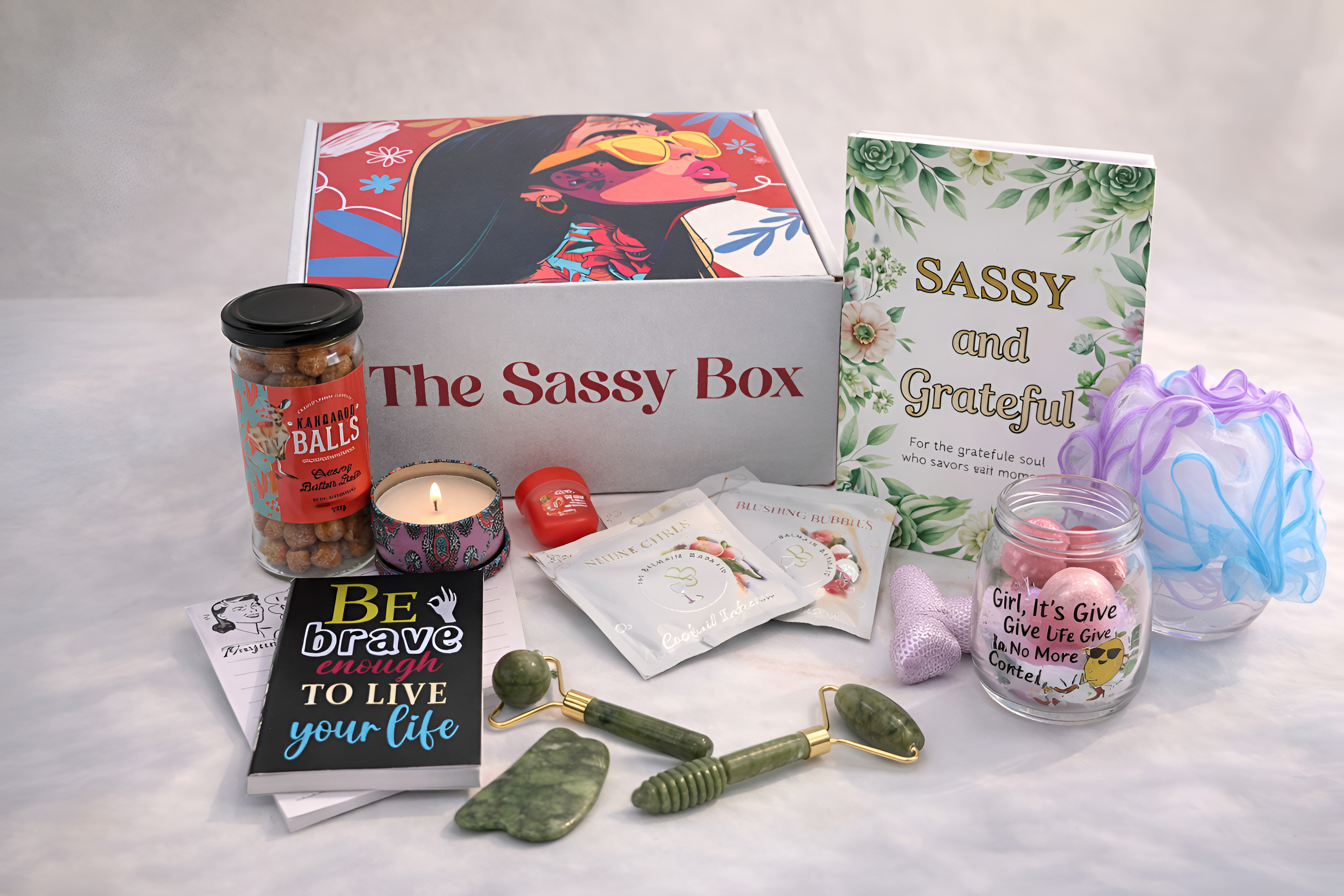 Sassy Box self-care subscription box