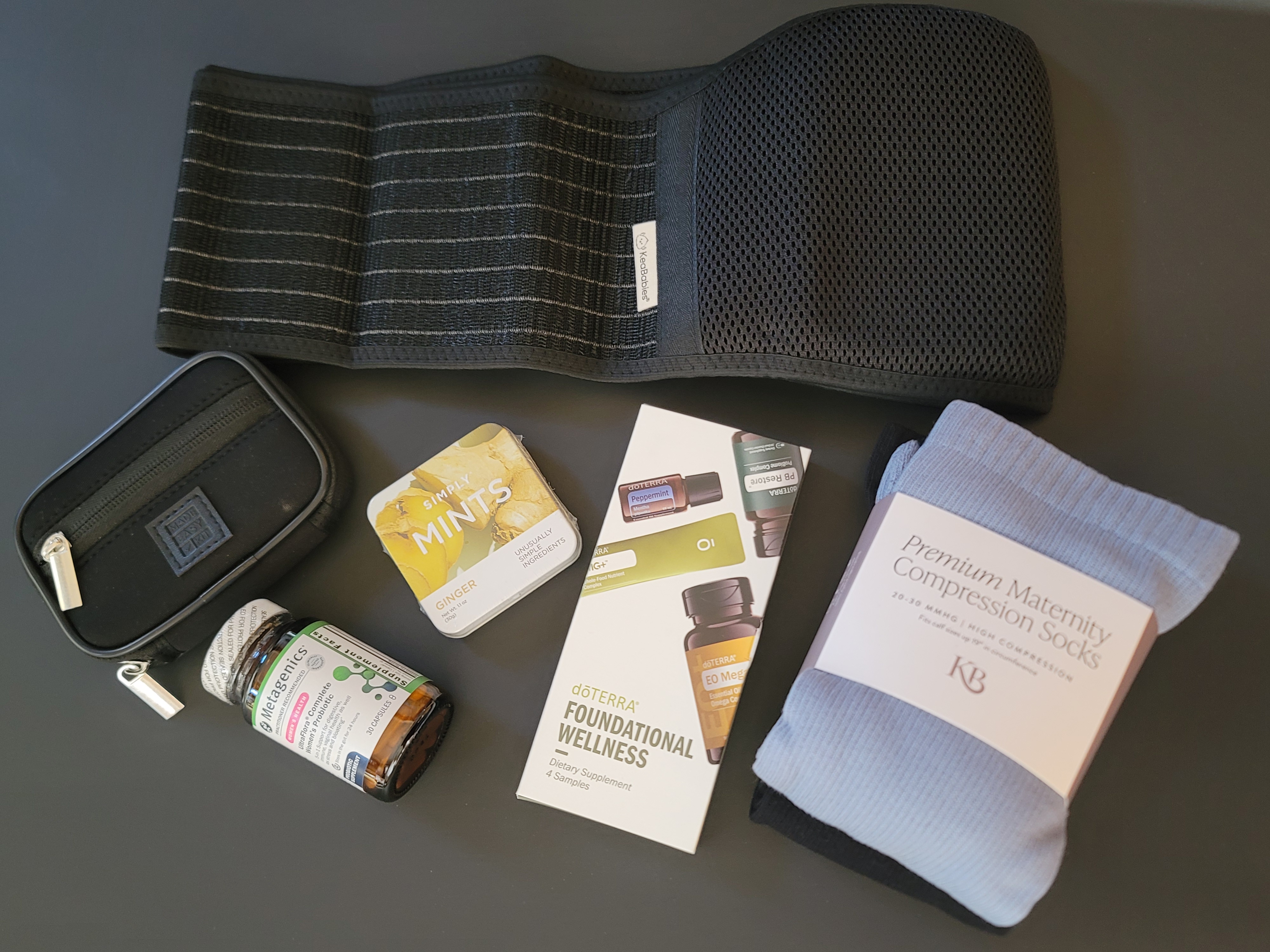 Bundle and Bond luxury pregnancy care subscription box with curated self-care products
