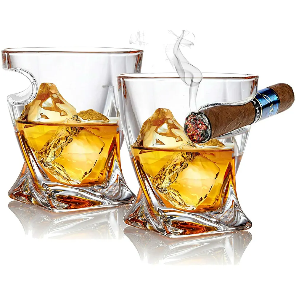 Whiskey + Cigar Glass