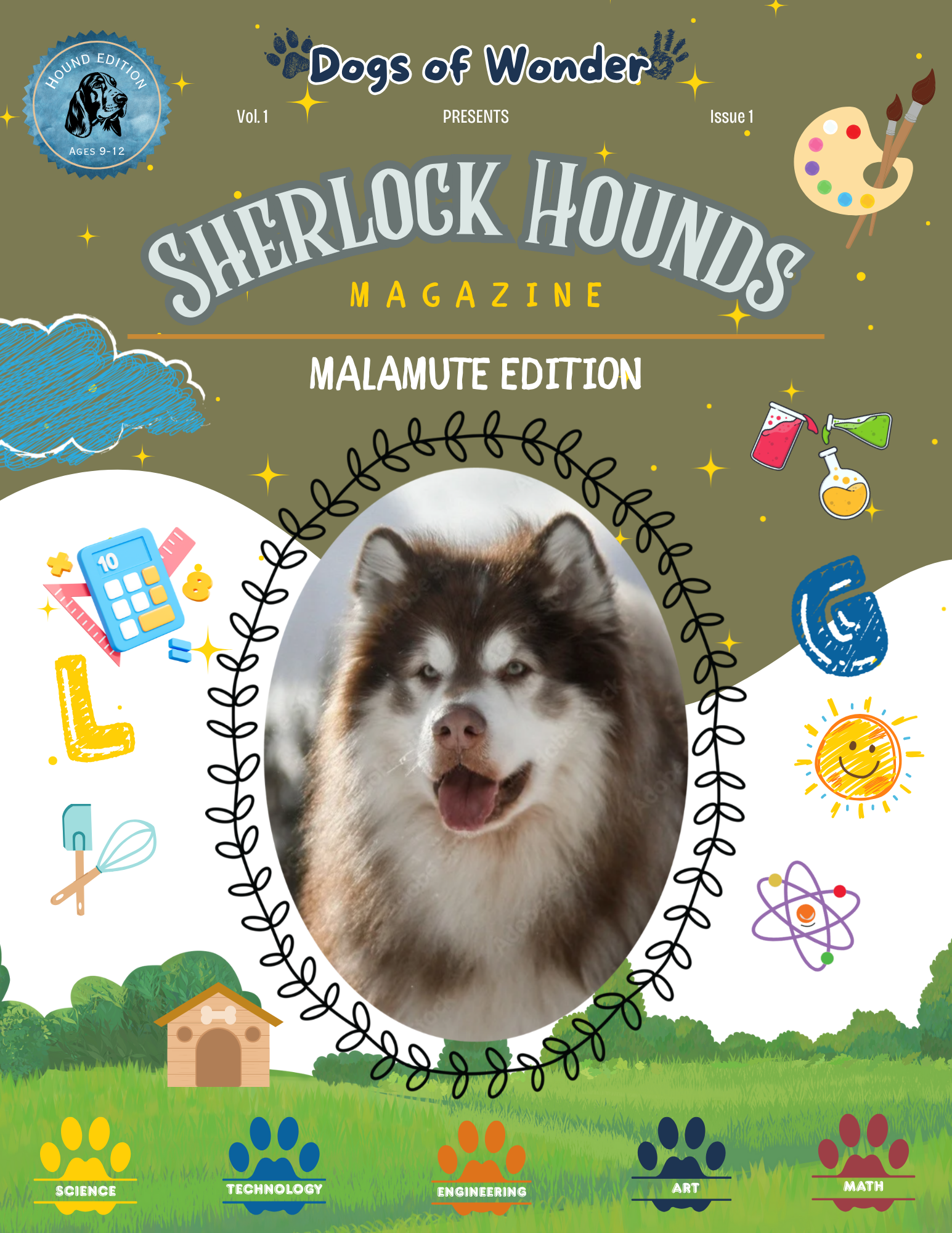 Sherlock Hounds Magazine cover