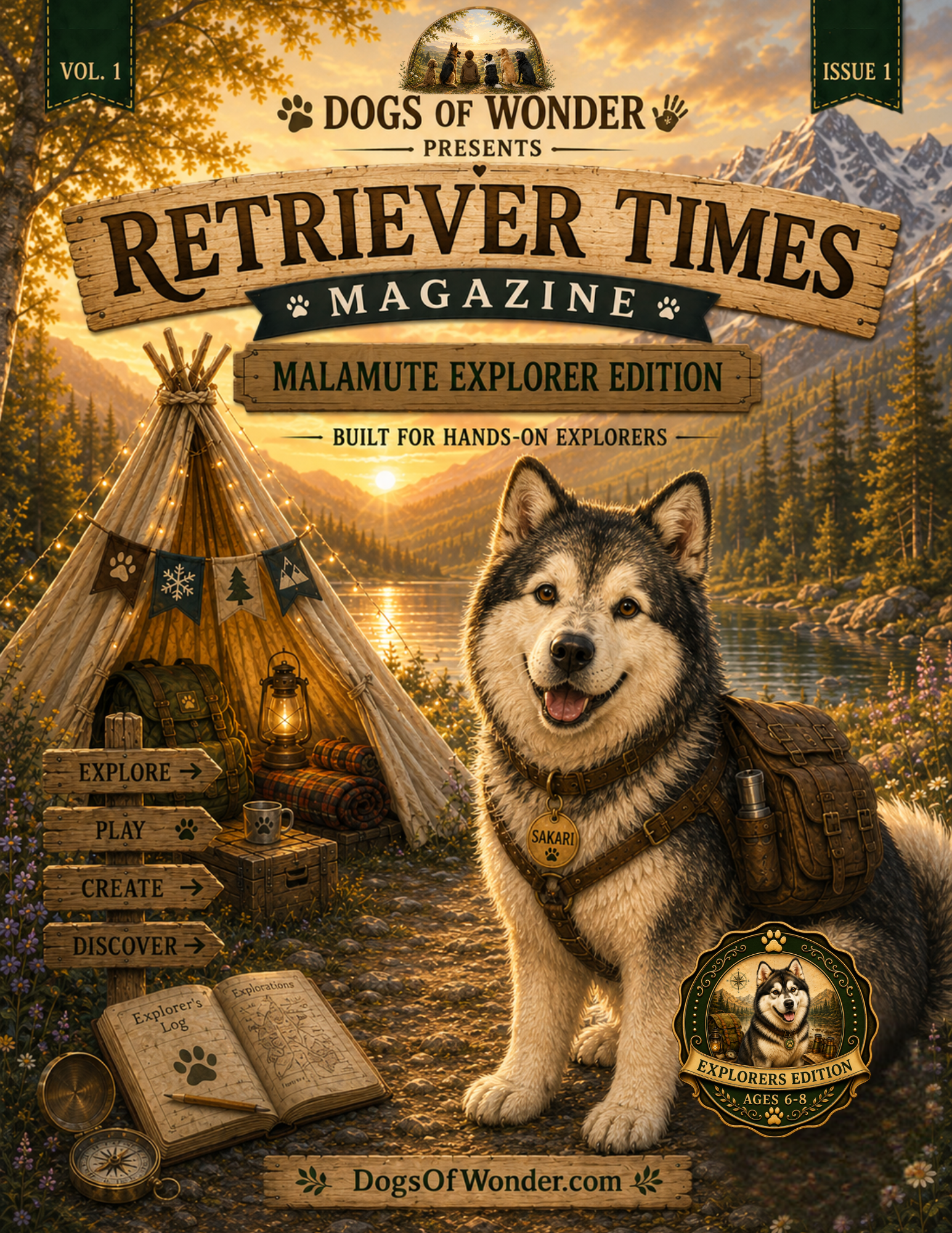Retrievers Times Cover