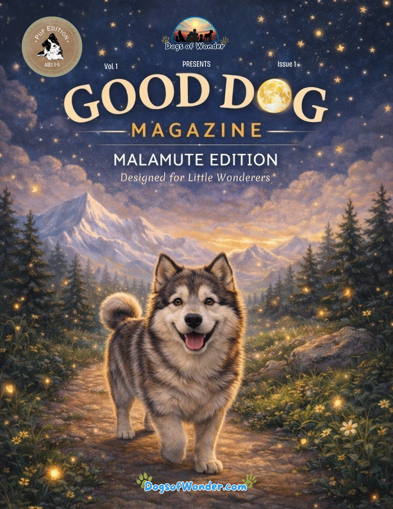 Pups Magazine Cover