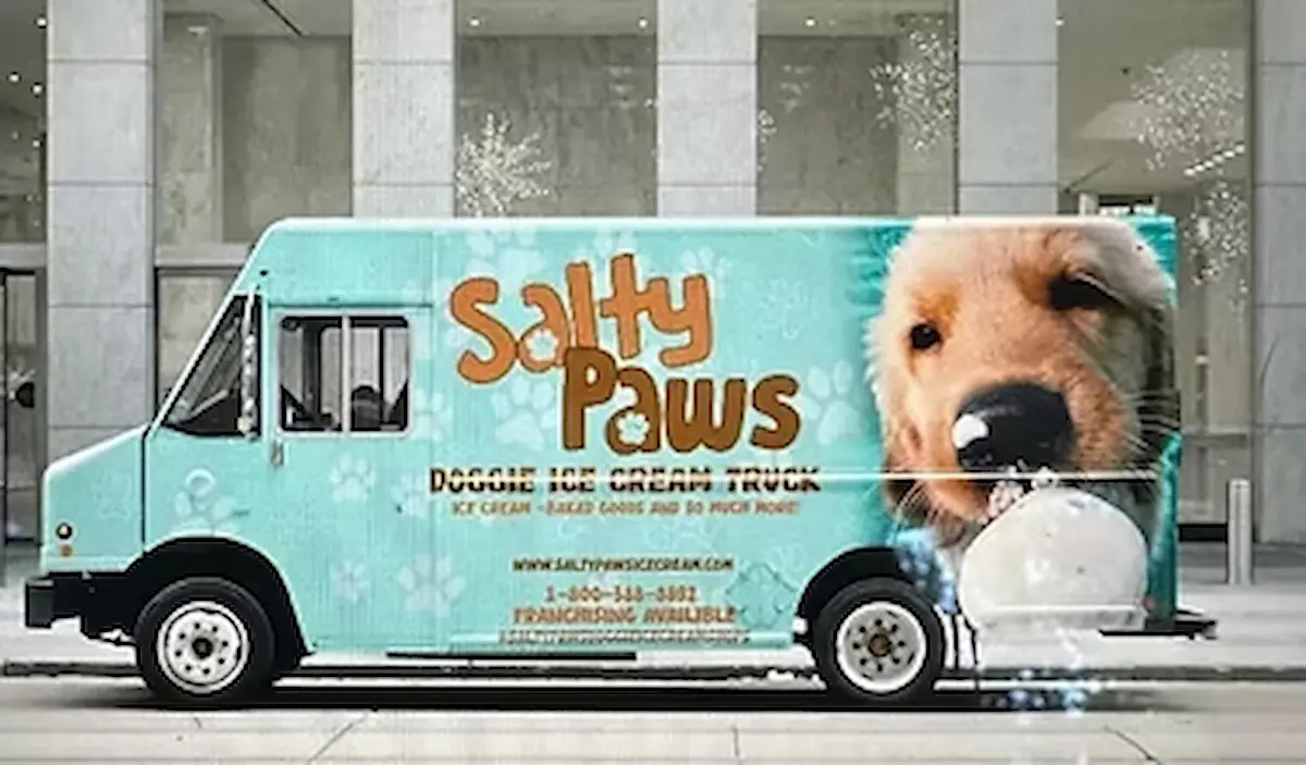 Salty Paws Ice Cream Truck