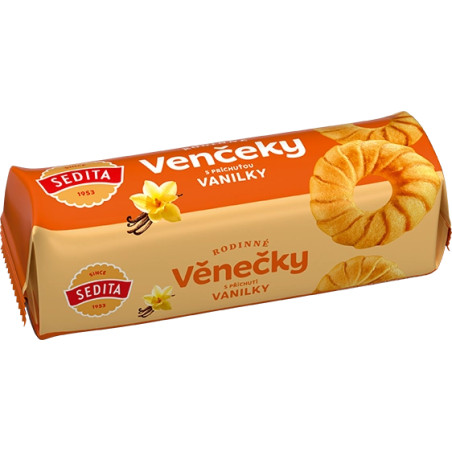 Sedita Rodinné Venčeky Vanilla 100g (Slovakia)