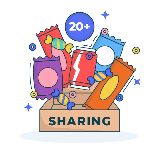 Sharing Box - Perfect for families & sharing