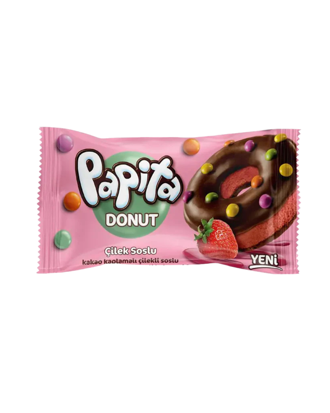 PAPITA STRAWBERRY DONUT 40g (TURKEY)