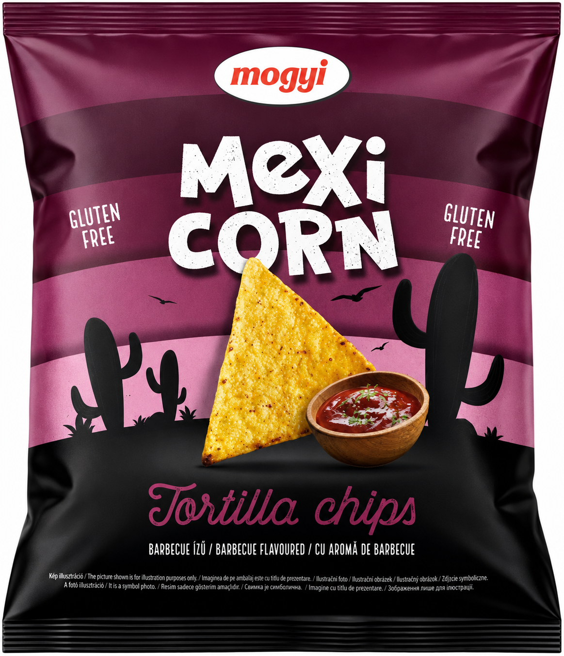 Mogyi Mexicorn Tortilla Chips BBQ 90g (Hungary)