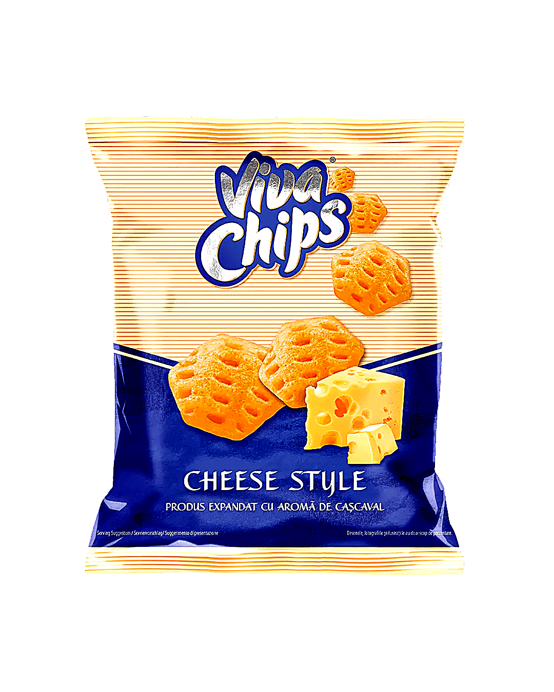 Viva Chips Cheese Style 50g (Romania)