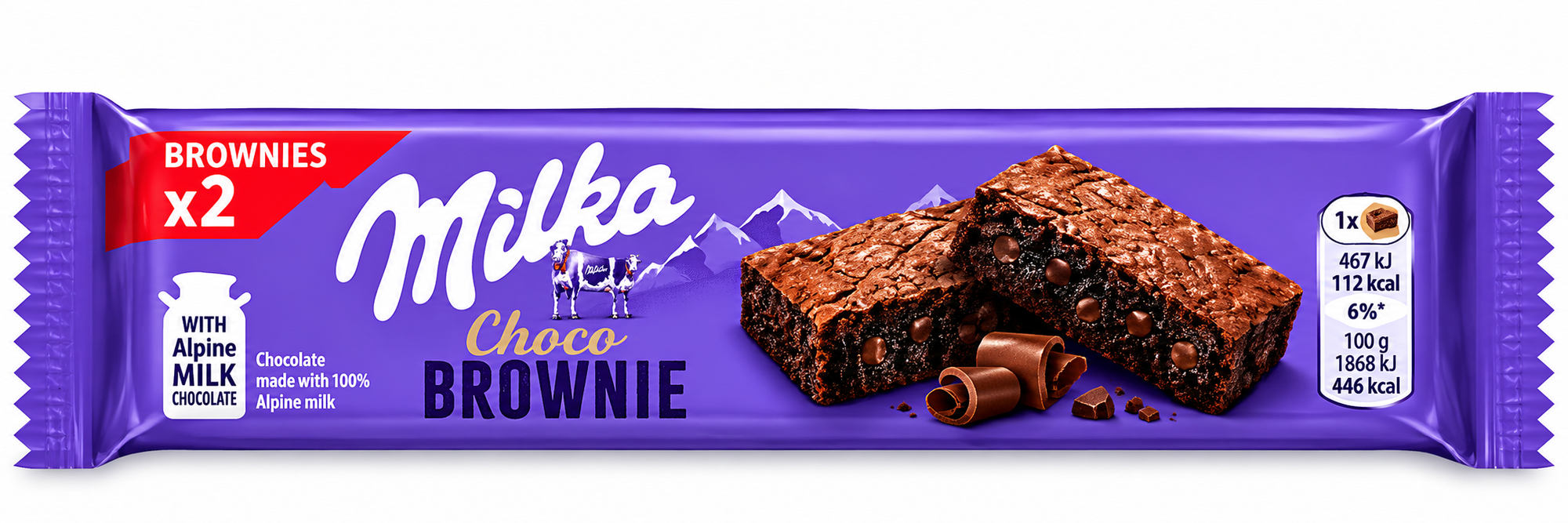 Milka Choco Brownie 50g (Switzerland)