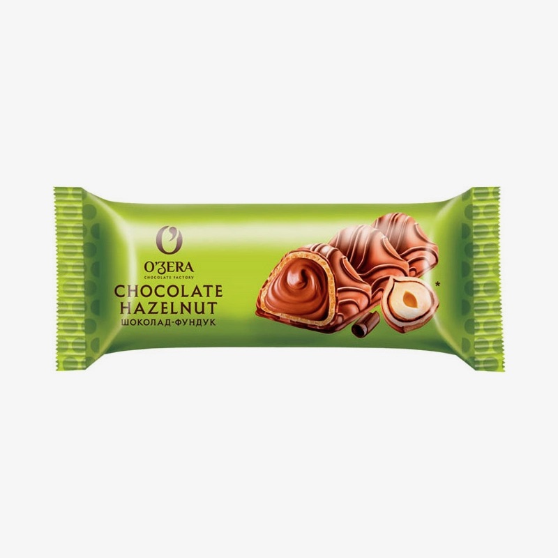 O’Zera Chocolate Hazelnut Wafer Bar 23g (Russia)