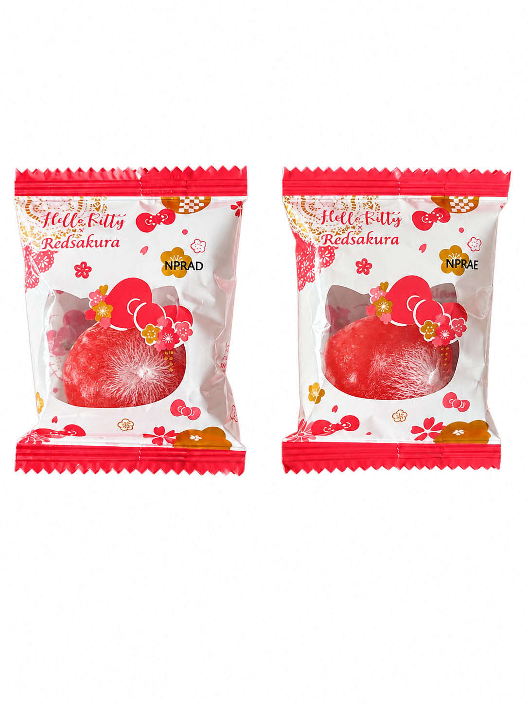 RED SAKURA HELLO KITTY STRAWBERRY MOCHI 15g x2 (TAIWAN)