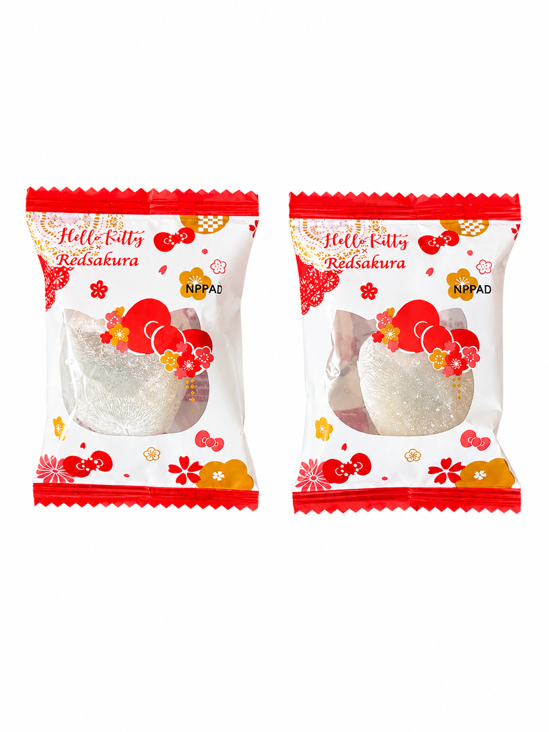 RED SAKURA HELLO KITTY RED BEAN MOCHI 15g x2 (TAIWAN)