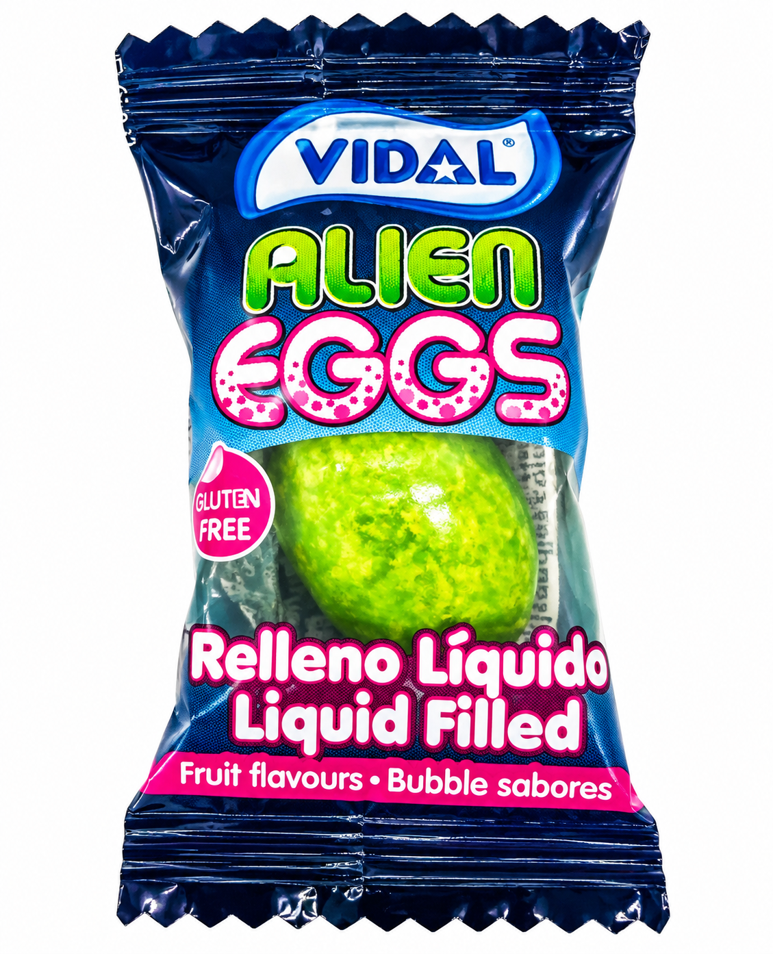 Vidal Alien Eggs Liquid Filled Bubble Gum 5g (Spain)