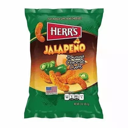 Herr's Jalapeno Cheese Curls (USA)