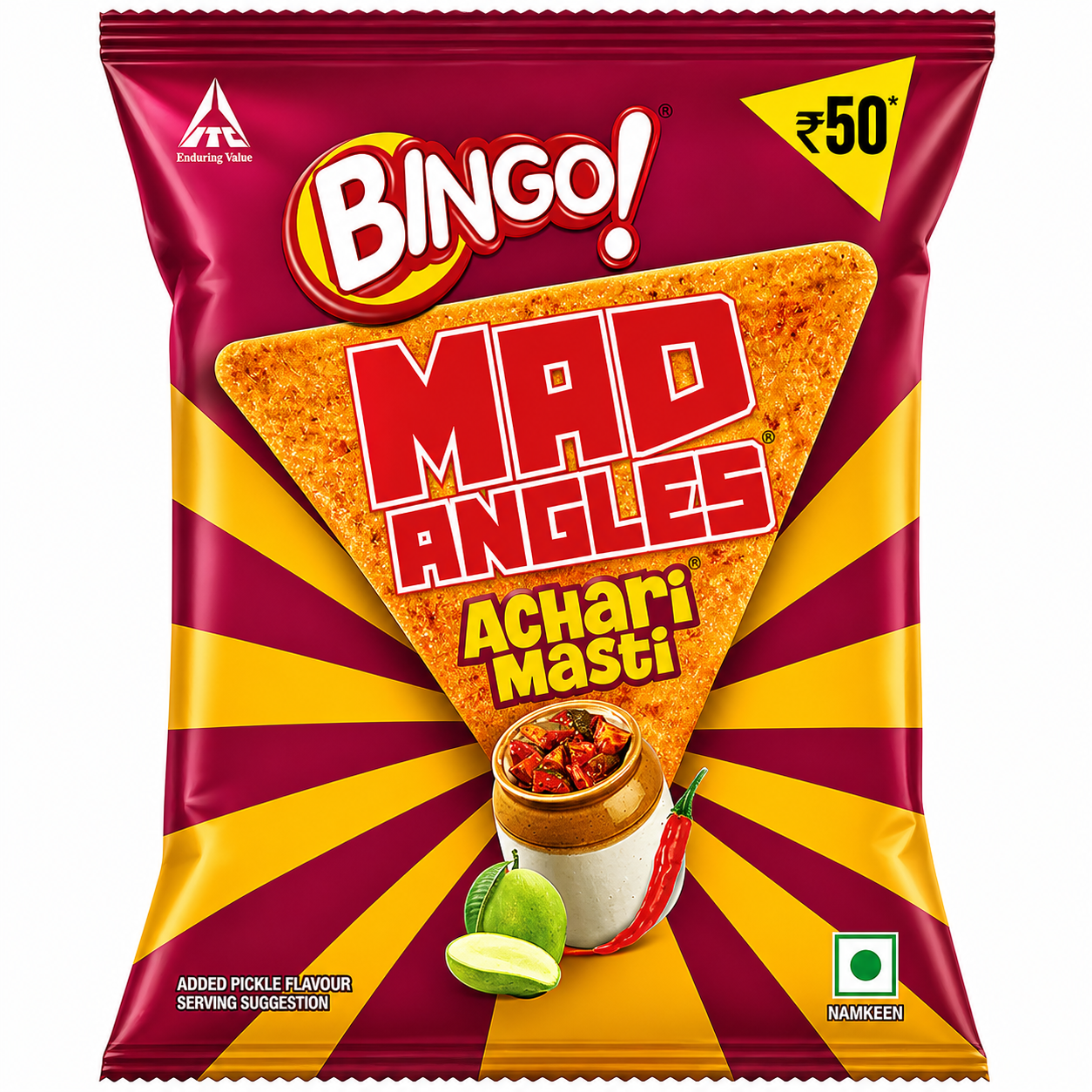 Bingo! Mad Angles Achari Masti 64g (India)
