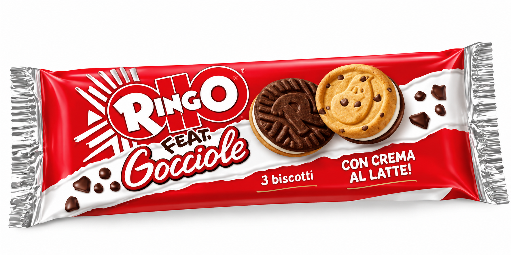 Ringo feat. Gocciole Limited Edition Biscuits 55g (Italy)