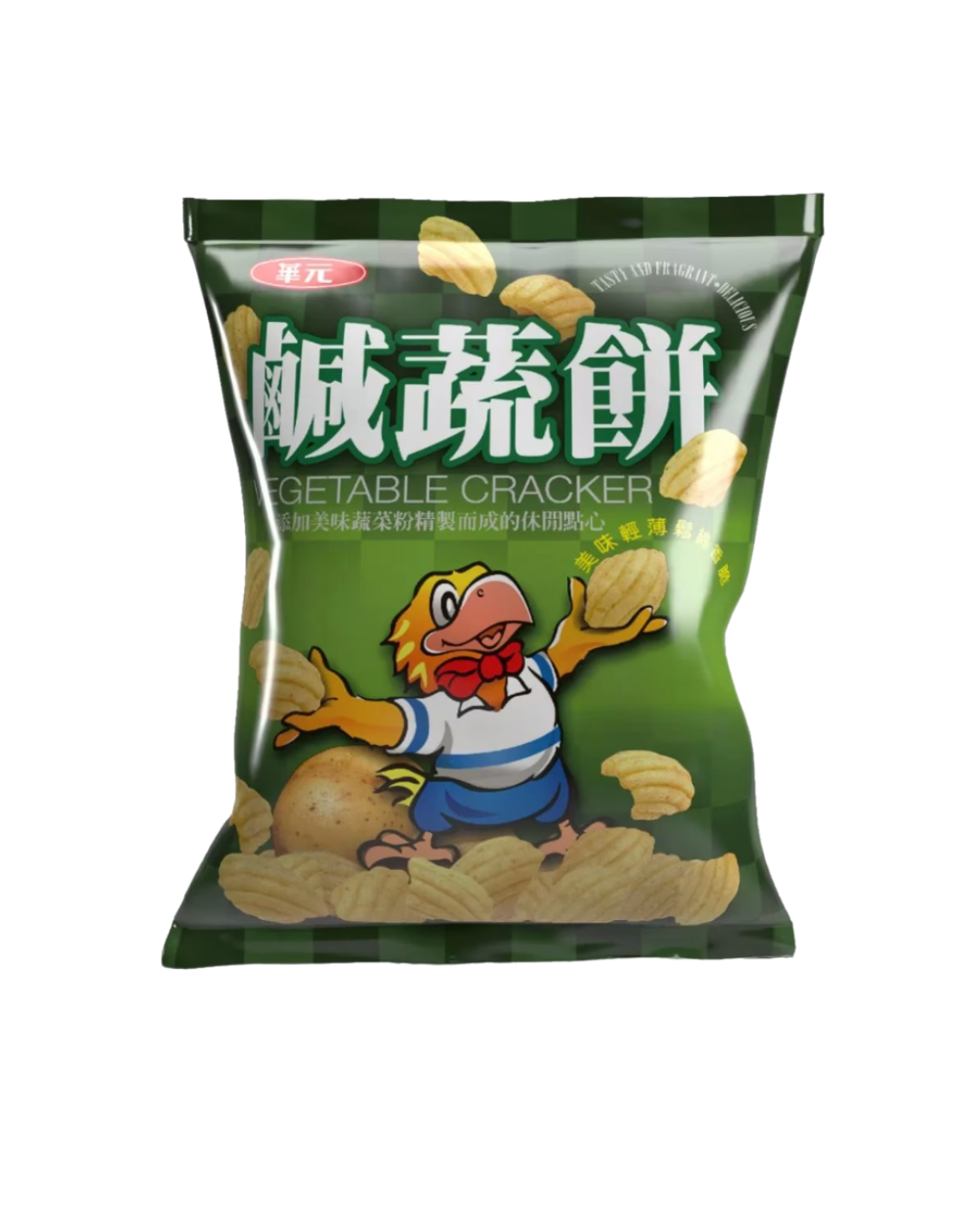 HWA YUAN VEGETABLE CRACKERS 50g (TAIWAN)