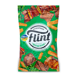 Flint – Bread Crisps with Kebab Flavour 70g (Ukraine)