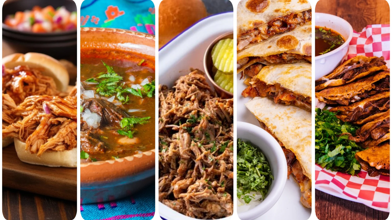 Old Hacienda Food Background