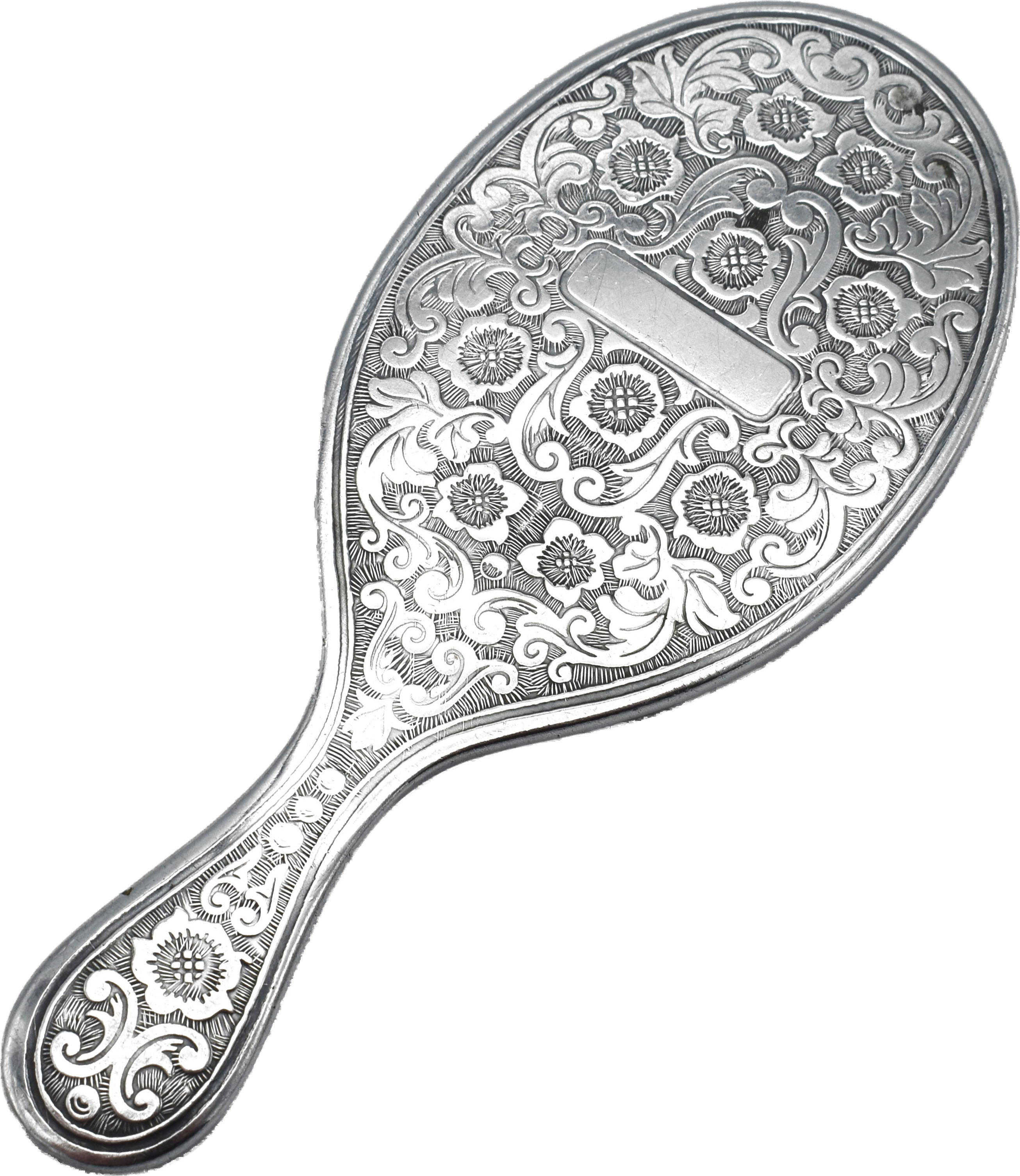 Silver Hand Mirror