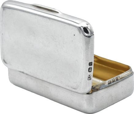 Silver Snuff Box 1890