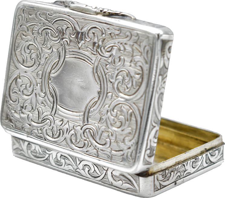 Silver Snuff Box