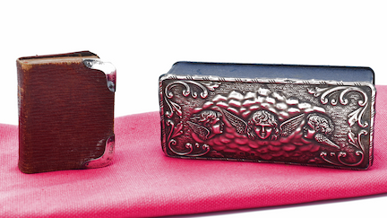 Silver Cherub Box Prayer Book