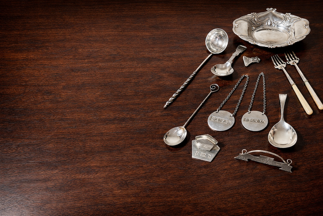 Antique and vintage silver table accessories