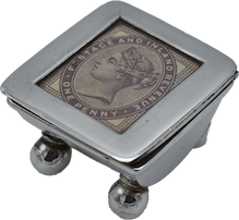 Silver Stamp Box