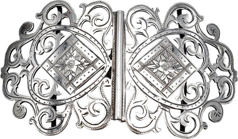Edwardian Silver Buckle