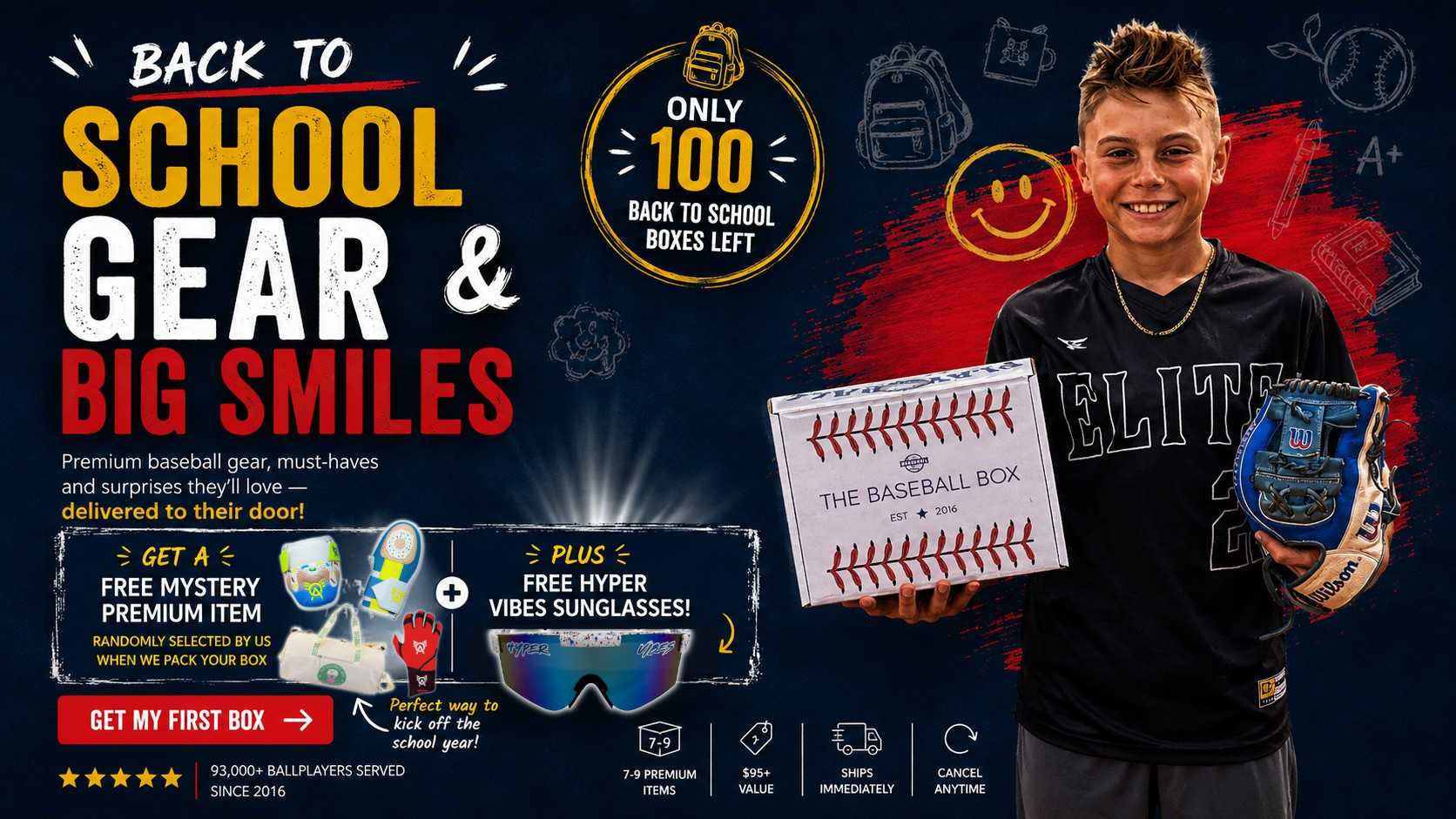 The Baseball Box hero banner
