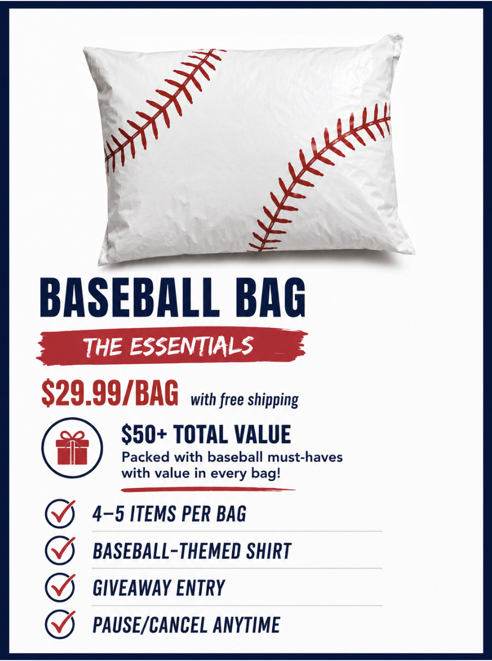 Baseball product 1