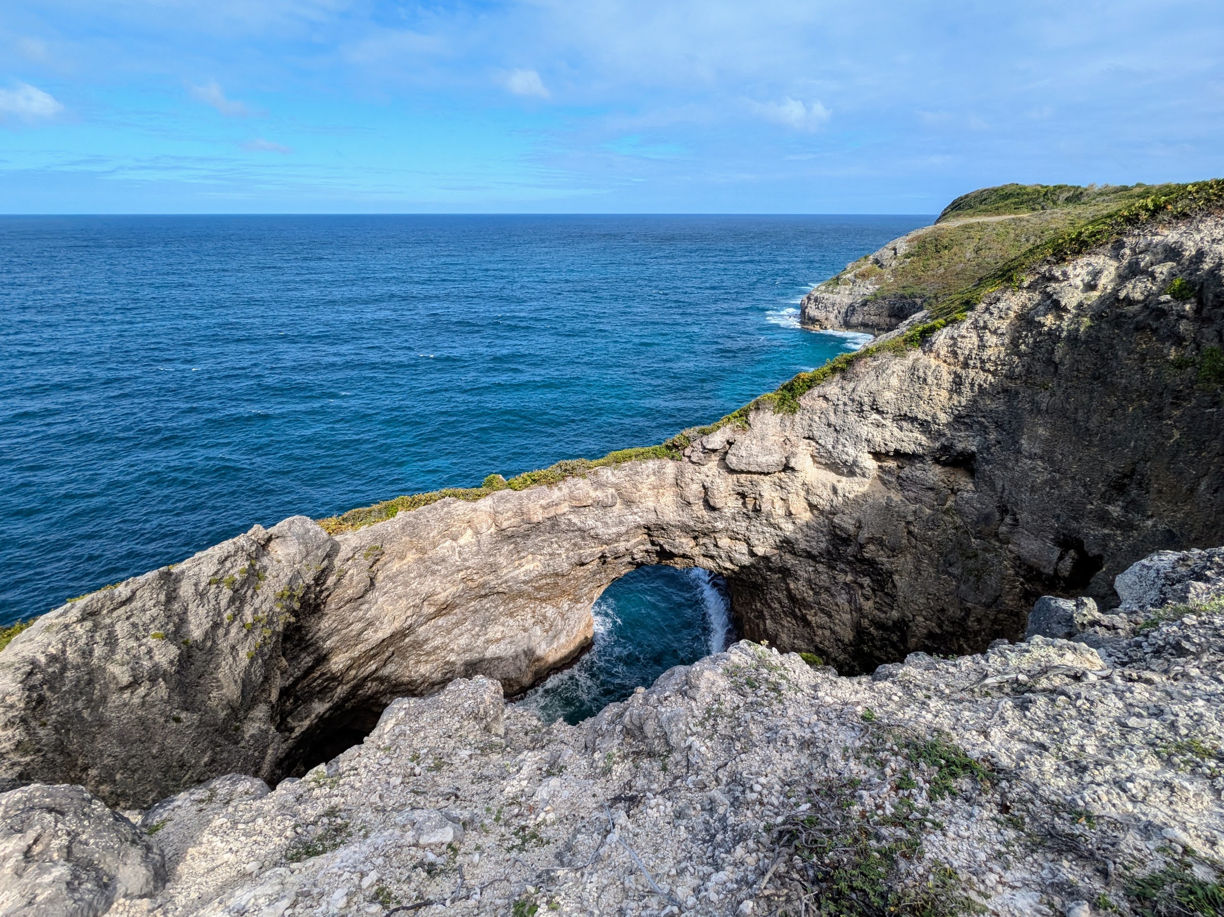 Vue panoramique de Marie-Galante, Guadeloupe