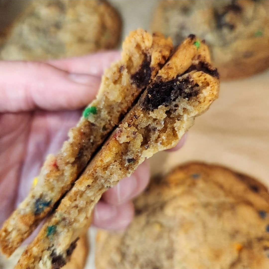 Delicious cookie selection