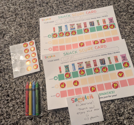 Sampleit Box Snack Selection